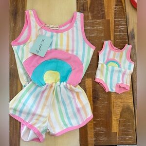Le Petit Elle romper Minikane bundle 3T
